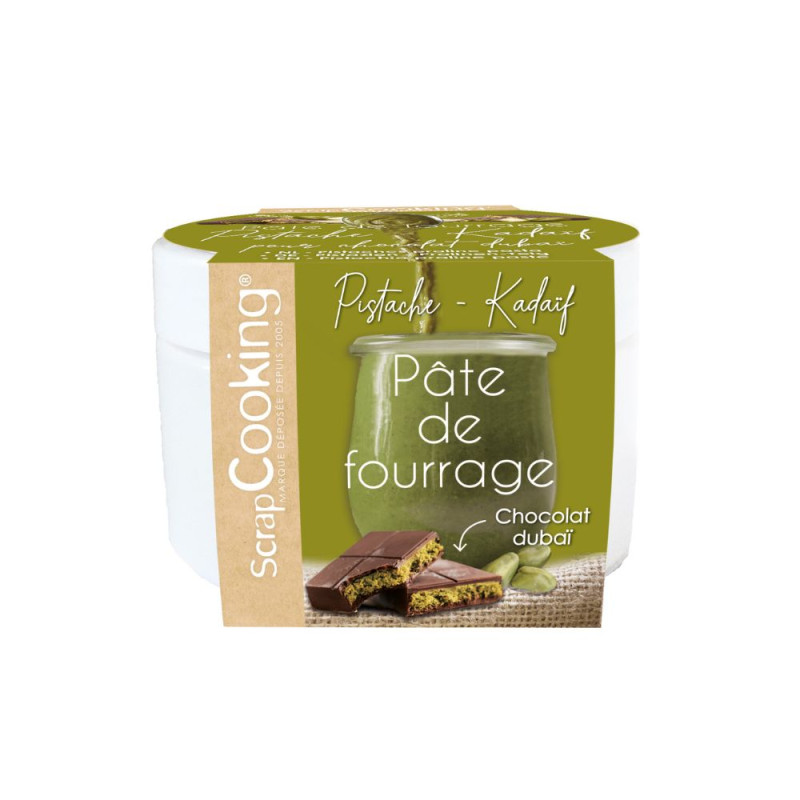 scrapcooking Pâte Kadaïf pistache de fourrage 200g