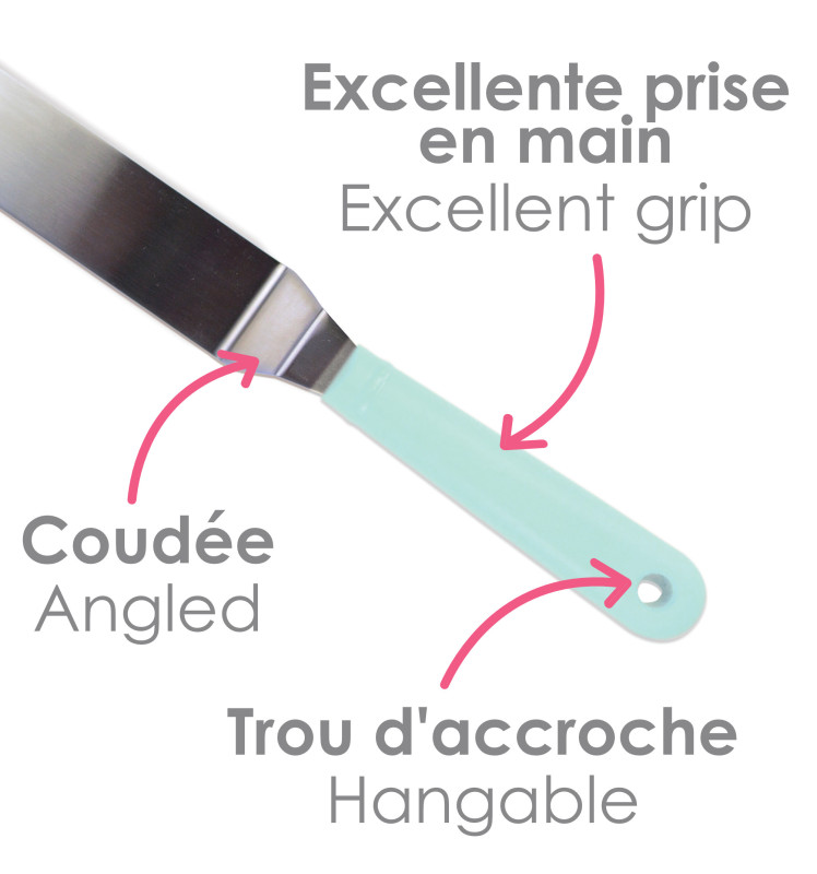 Scrapcooking Petite Spatule Coudée En Inox