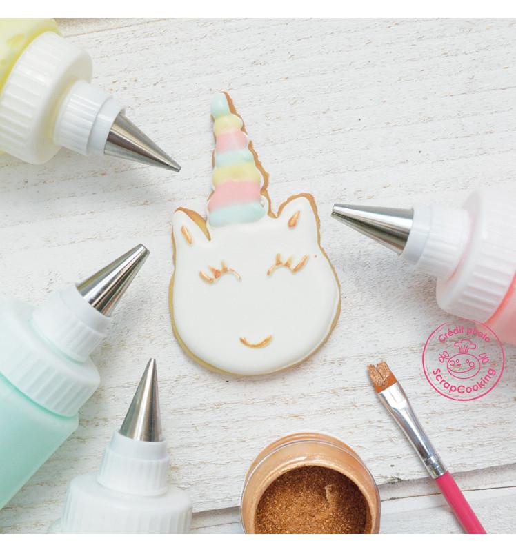 Scrapcooking Plaque Découpoir Multi Licorne