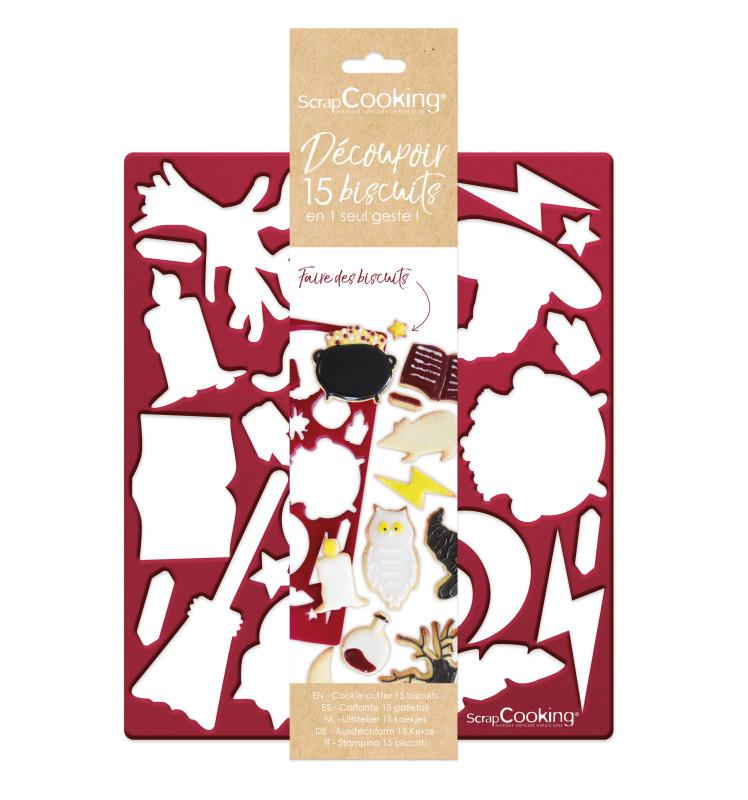 Scrapcooking Plaque Découpoir Multi Sorcier