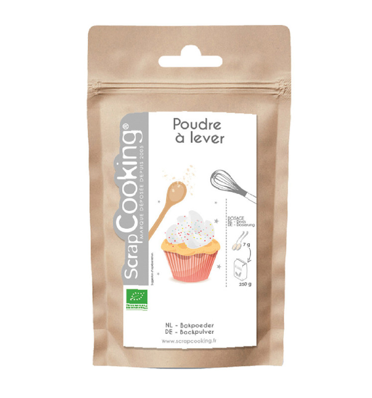 scrapcooking Poudre à lever bio 50g