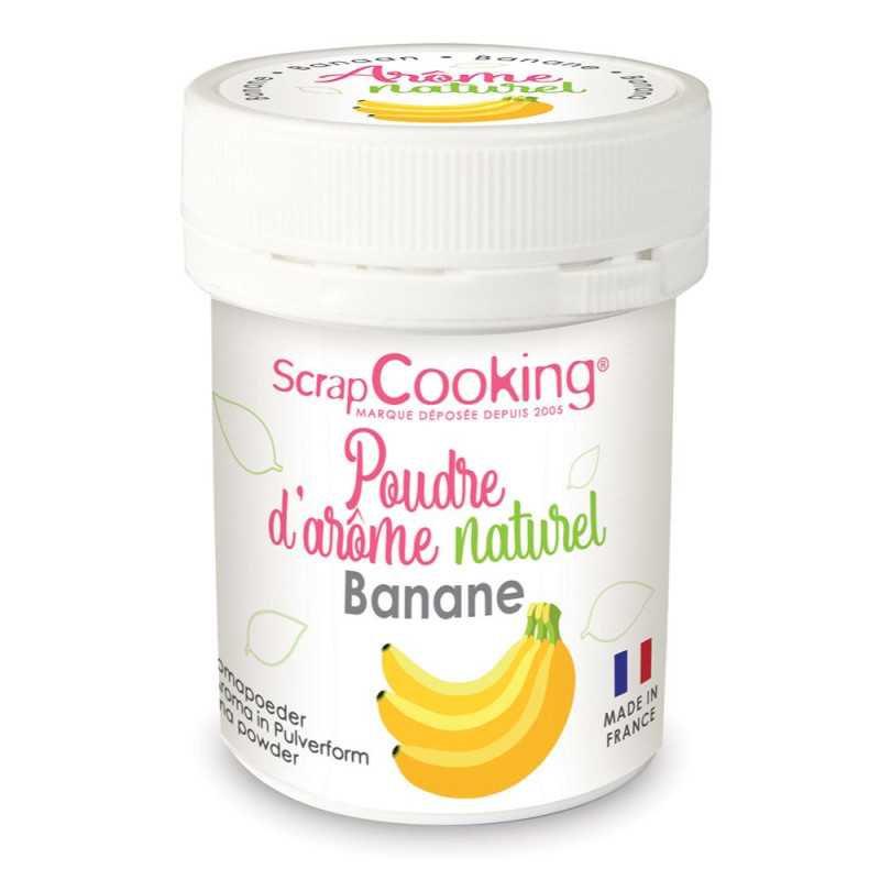 scrapcooking Poudre d'arôme naturel banane