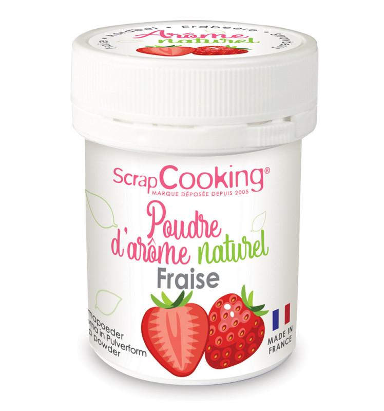 Scrapcooking Poudre D'arôme Naturel Fraise