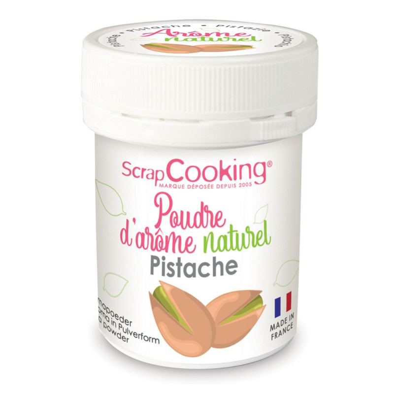 scrapcooking Poudre d'arôme naturel pistache