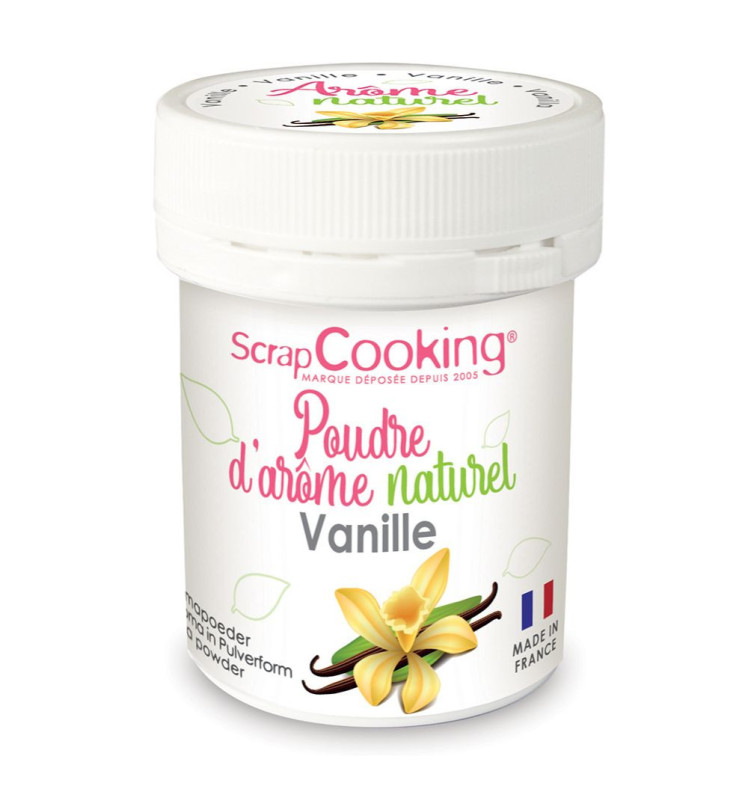 Scrapcooking Poudre D'arôme Naturel Vanille Bio