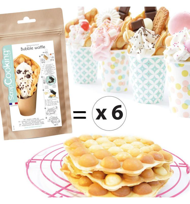 Scrapcooking Préparation Pour Bubble Waffles 450g