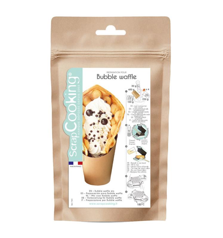 scrapcooking Préparation pour Bubble waffles 450g