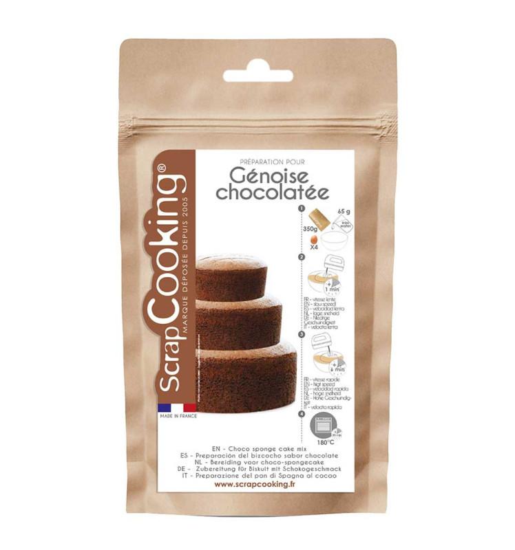 scrapcooking Préparation pour génoise chocolatée