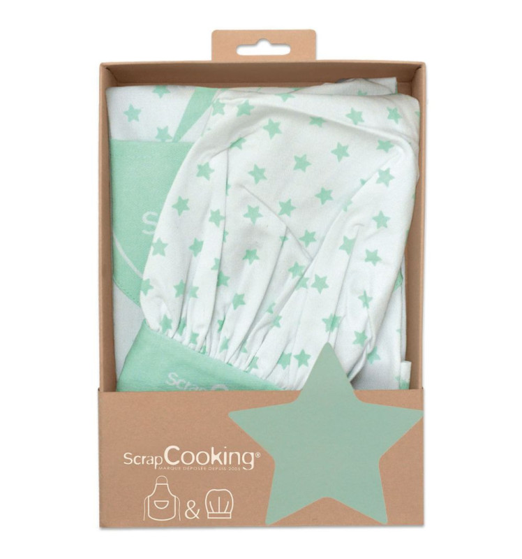 Scrapcooking ScrapCooking® Set Of Children’s Apron + Chef’s Hat