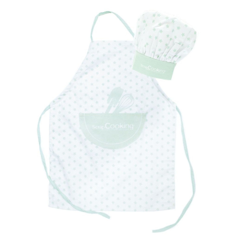 scrapcooking ScrapCooking® set of children’s apron + chef’s hat