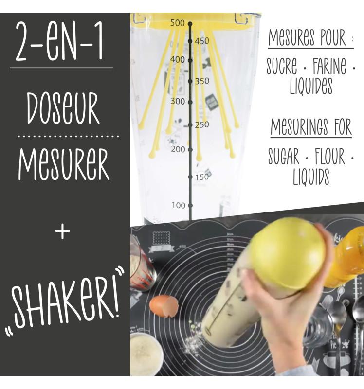scrapcooking Shaker & mesureur Need'it