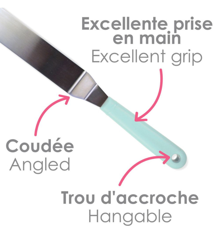 Scrapcooking Spatule Coudée En Inox