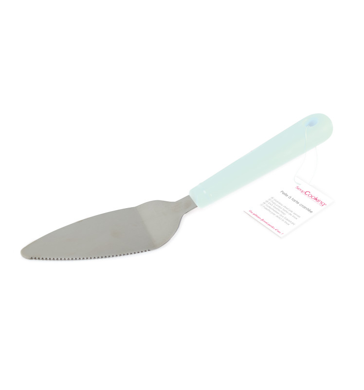 Scrapcooking Stainless Steel Serrated Pie Server