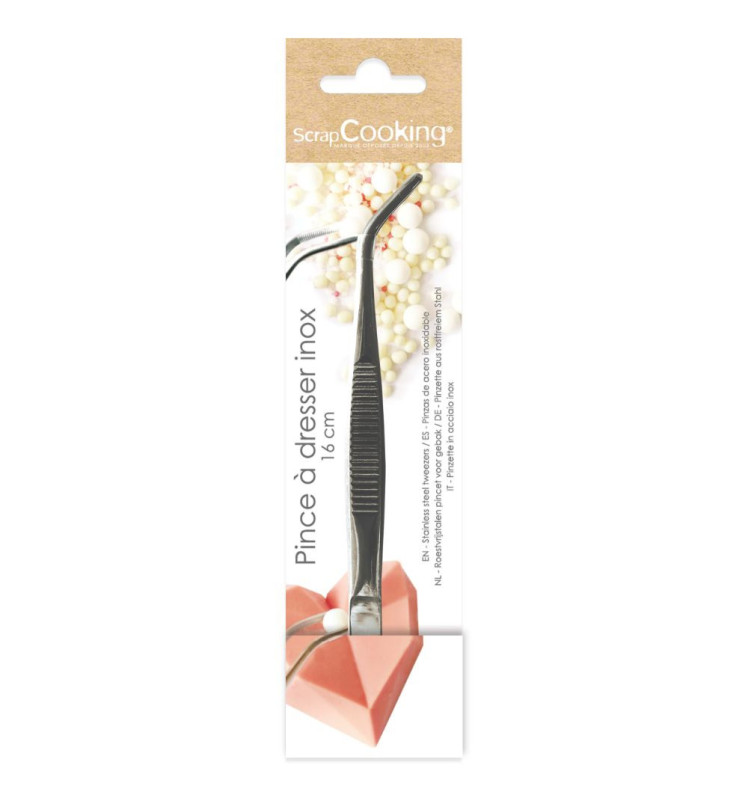 scrapcooking Stainless steel tweezers