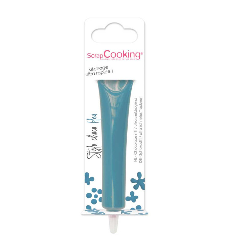 scrapcooking Stylo goût choco bleu