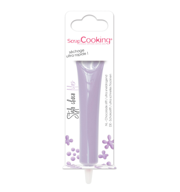 scrapcooking Stylo goût choco lilas