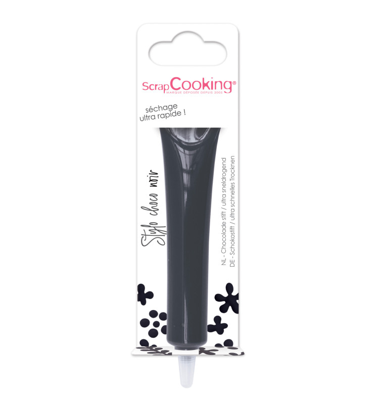 scrapcooking Stylo goût choco noir