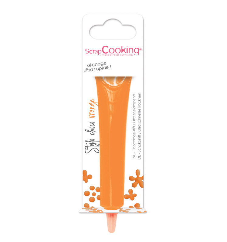 Scrapcooking Stylo Goût Choco Orange
