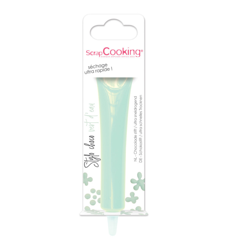Scrapcooking Stylo Goût Choco Vert D'eau