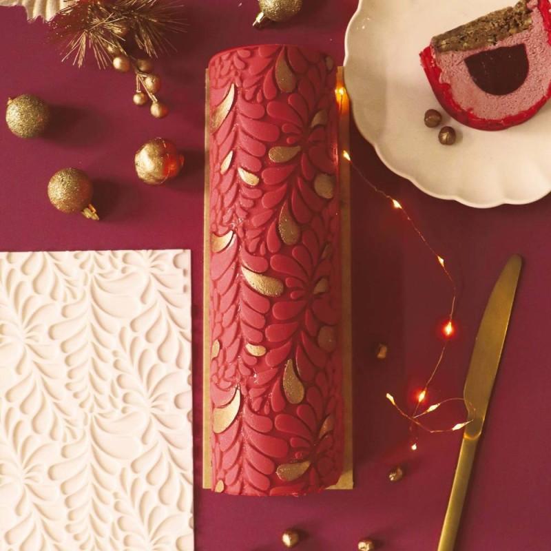 Scrapcooking Tapis 3D Bûche Silicone Ondine