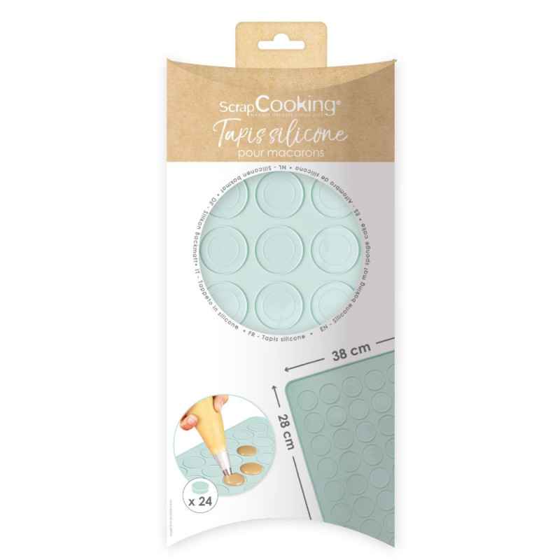 Scrapcooking Tapis En Silicone Pour Macarons