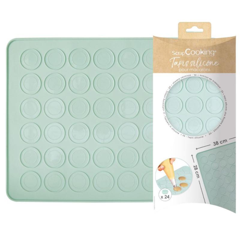scrapcooking Tapis en silicone pour macarons
