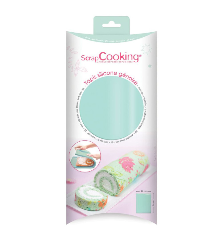 Scrapcooking Tapis Génoise En Silicone 27 X 36 Cm