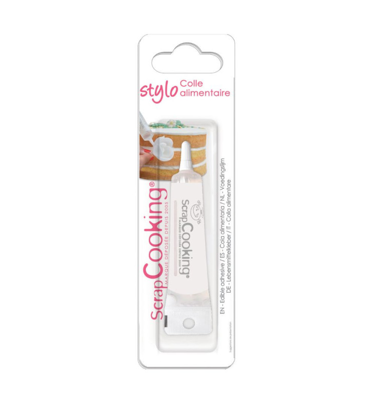 scrapcooking Tube de colle alimentaire