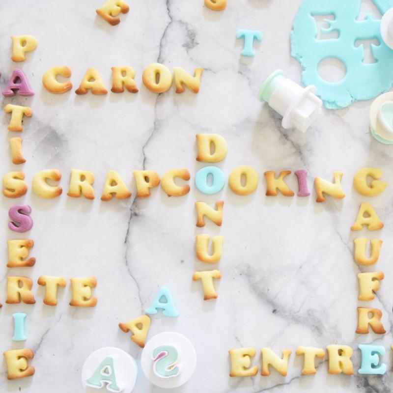 Scrapcooking Seau 36 Découpoirs éjecteurs Lettres Et Chiffres