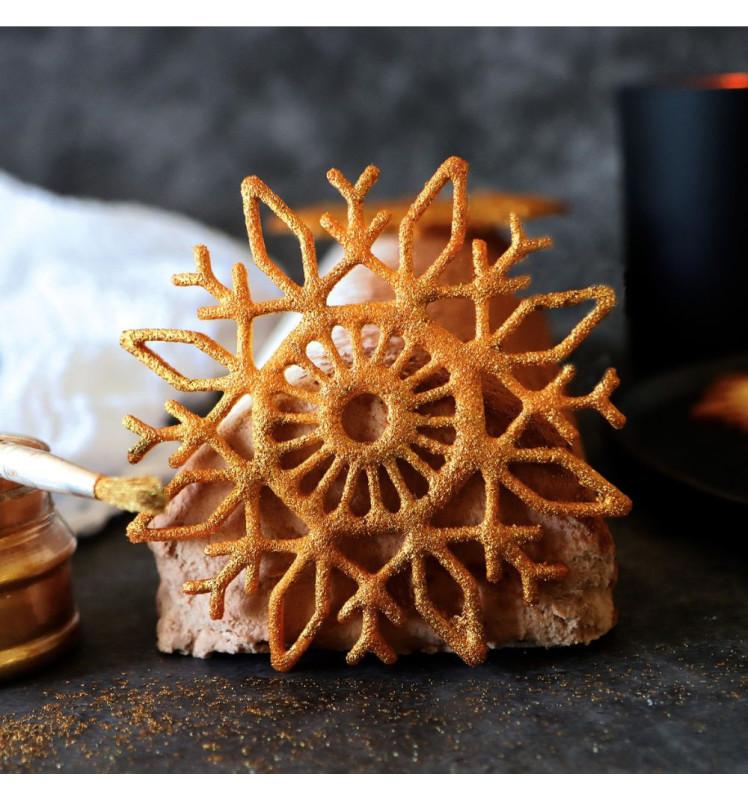 Scrapcooking Tapis En Silicone Pour Tuiles à Motifs Flocon