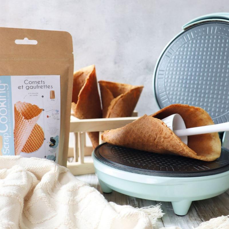 Scrapcooking Waffle Factory - Machine à Gaufrette Et Cornet De Glace