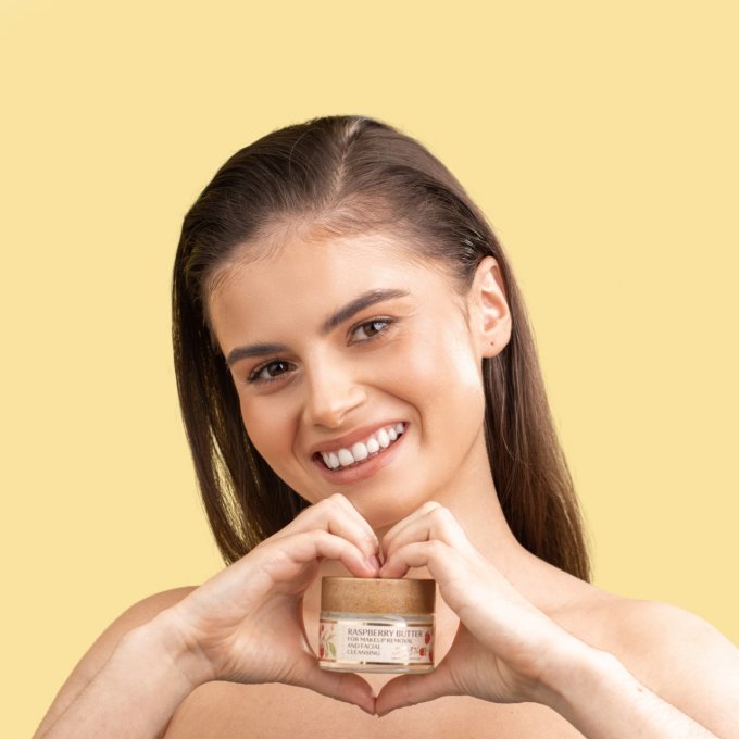 sdi paris Beurre de framboise démaquillant et nettoyant -99.8% naturel - Ingrid Cosmetics - 50 ml