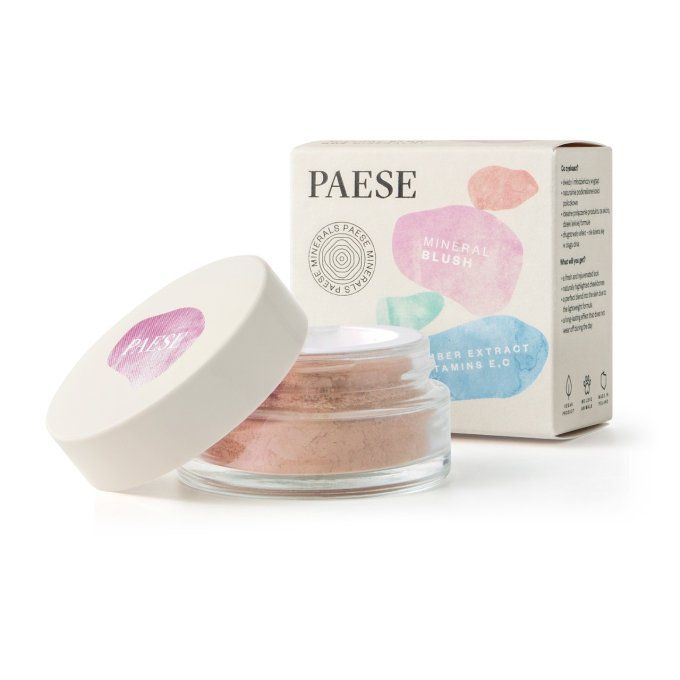 Sdi Paris Blush Minéral Rose PAESE Minerals - Vegan - 6 G