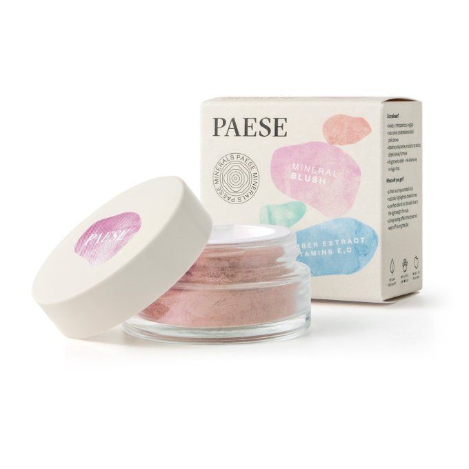 Sdi Paris Blush Minéral Rose PAESE Minerals - Vegan - 6 G