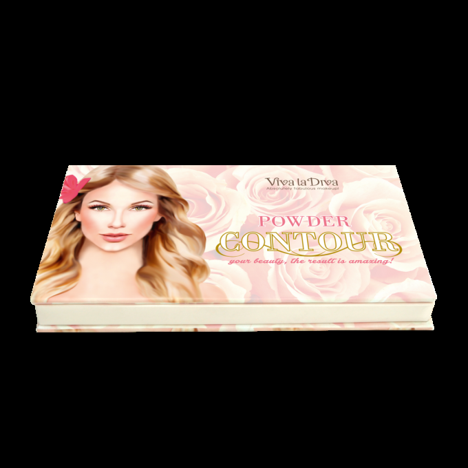 Sdi Paris Contouring Kit Vegan VIVA LA DIVA Light / Medium
