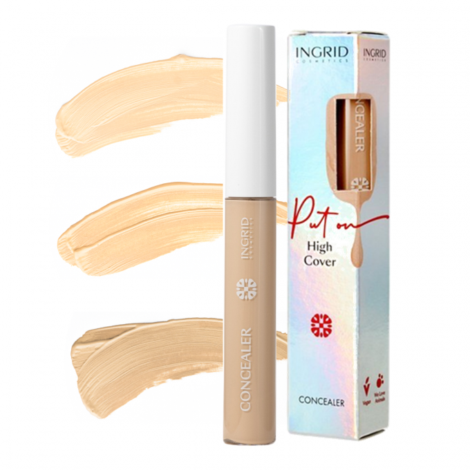 Sdi Paris Correcteur Vegan Haute Couvrance Ingrid Cosmetics-3 Teintes-7 Ml