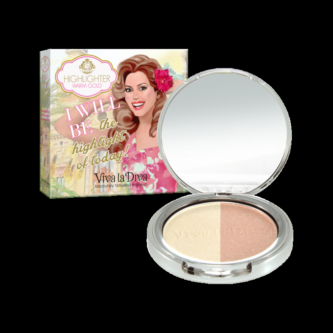 Sdi Paris Duo Highlighter Vegan VIVA LA DIVA - 2 Teintes