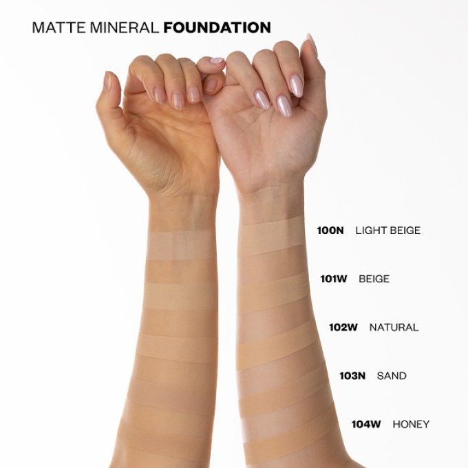 Sdi Paris Fond De Teint Minéral Matifiant PAESE Minerals - Vegan - 7 G