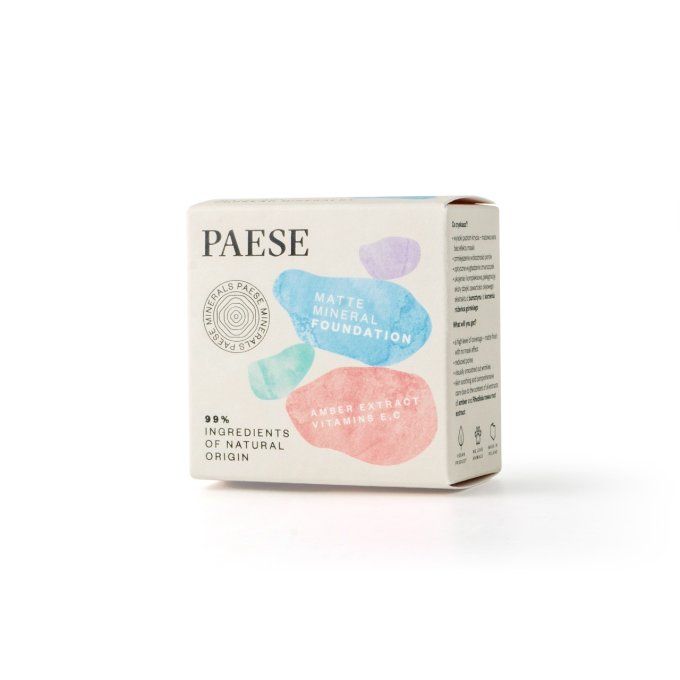 Sdi Paris Fond De Teint Minéral Matifiant PAESE Minerals - Vegan - 7 G