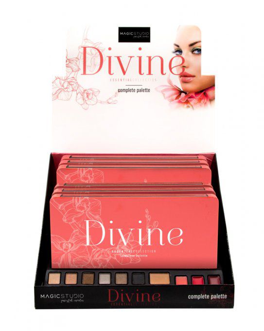 Sdi Paris Grande Palette De Maquillage DIVINE - 16 Couleurs - 21 G - Magic Studio