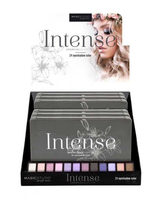 Sdi Paris Grande Palette De Maquillage Smoky Intense - 24 Couleurs - 21 G - Magic Studio