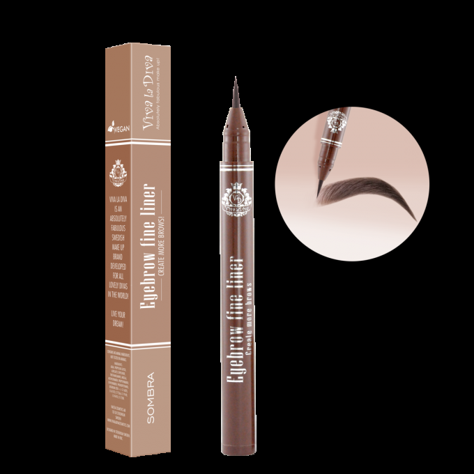 Sdi Paris Liner Fin Vegan Pour Sourcil VIVA LA DIVA - 3 Teintes