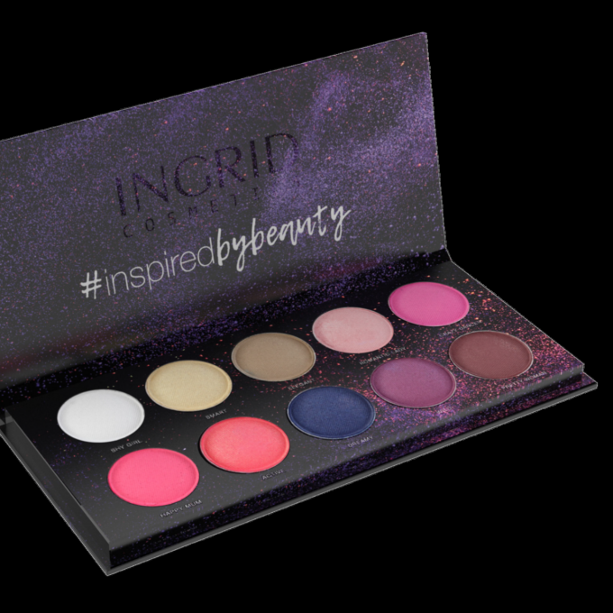 Sdi Paris Lot De 2 Palette De 10 Ombres à Paupières Colors + Nude - 27g - Ingrid