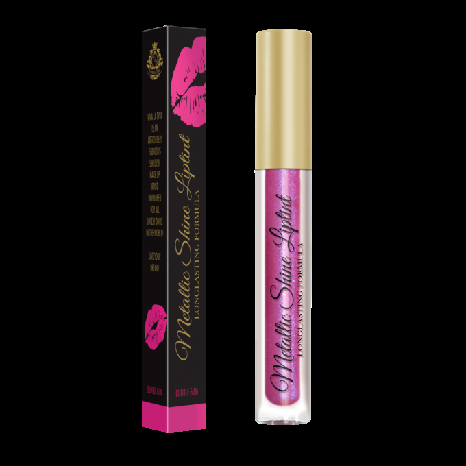 Sdi Paris Lot De 6 Rouge à Lèvres Liquide Metallic Shine VIVA LA DIVA