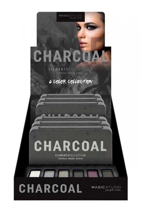Sdi Paris Mini Palette De Maquillage Smoky Charcoal - 6 Couleurs - 7 G - Magic Studio