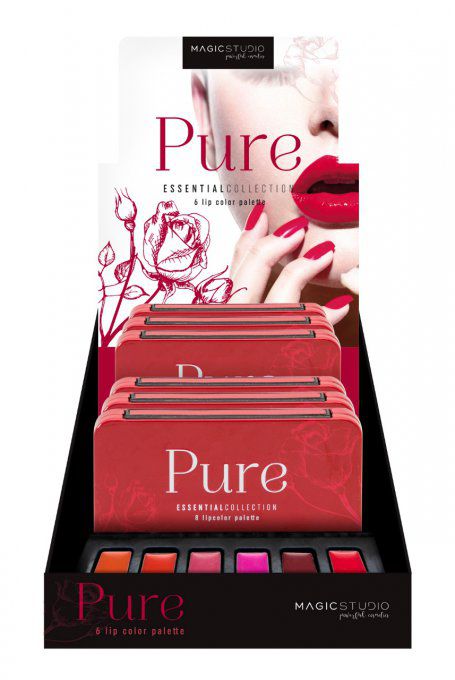 Sdi Paris Mini Palette De Rouge à Lèvres - 6 Couleurs - 7 G - Magic Studio