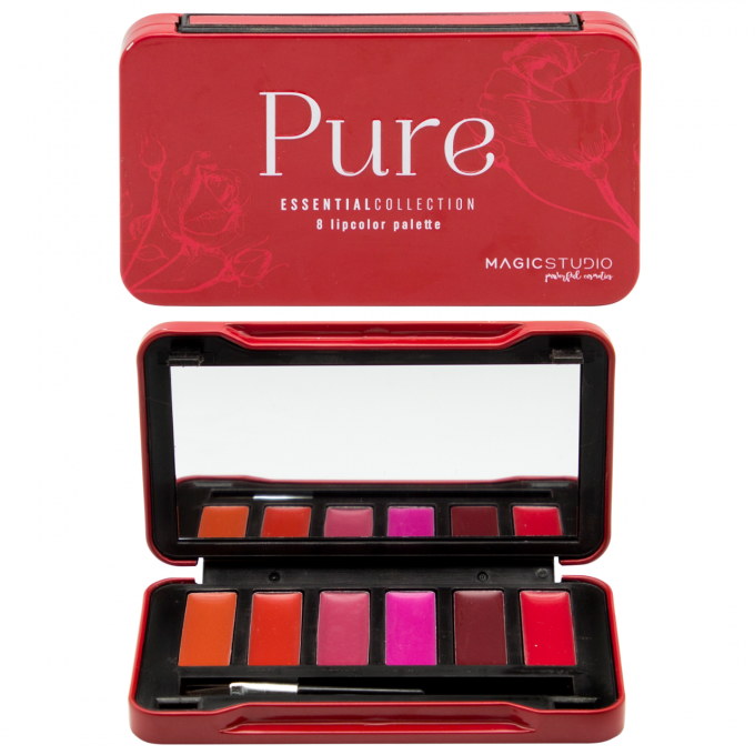 sdi paris Mini palette de rouge à lèvres - 6 couleurs - 7 g - Magic Studio