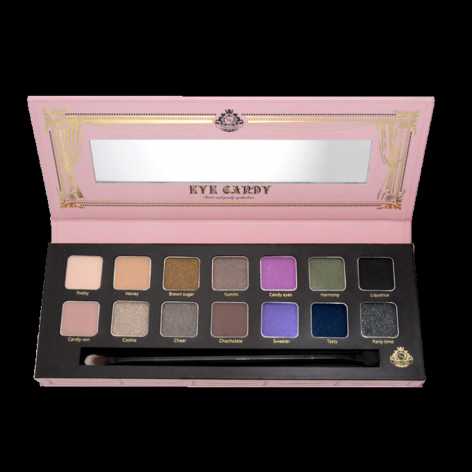 sdi paris Palette d'ombres à paupières vegan Eyecandy VIVA LA DIVA - 12 couleurs