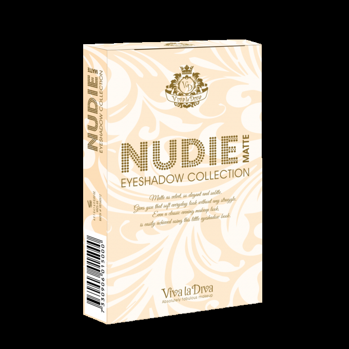 Sdi Paris Palette D'ombres à Paupières Vegan Nudie Matte VIVA LA DIVA - 6 Couleurs