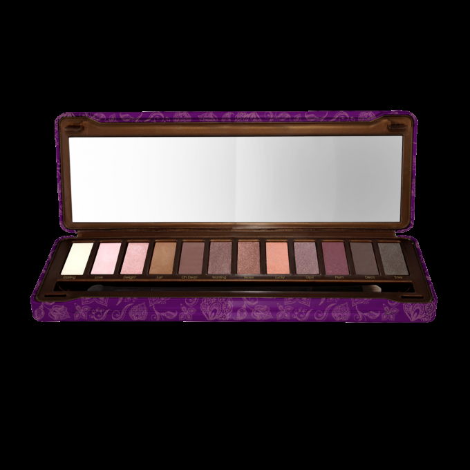Sdi Paris Palette D'ombres à Paupières Vegan Perfect Nudies Touch Of Plum VIVA LA DIVA - 12 Couleurs